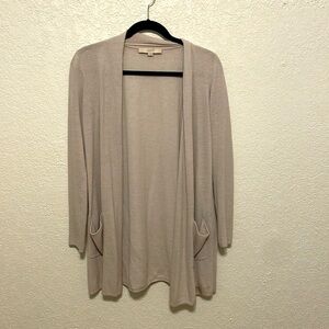 LOFT Linen blend cardigan